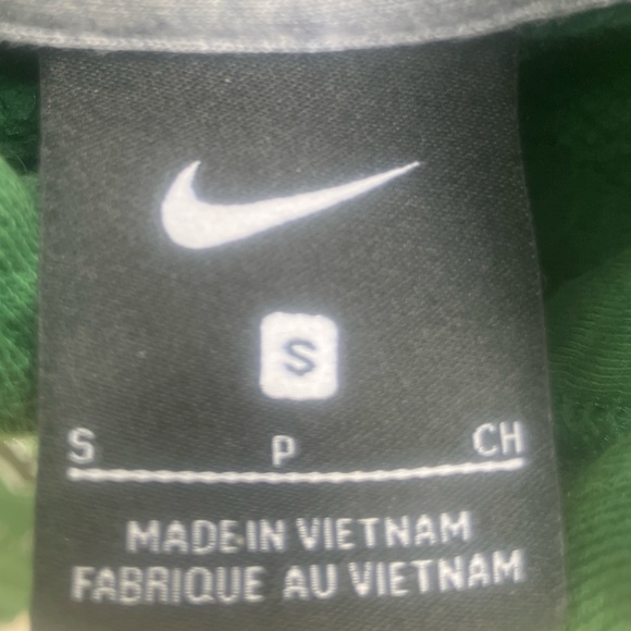 Men’s Nike St. Bonaventure Seraphs Basketball Green Hoodie Sweatshirt Size Small - Picture 9 of 10